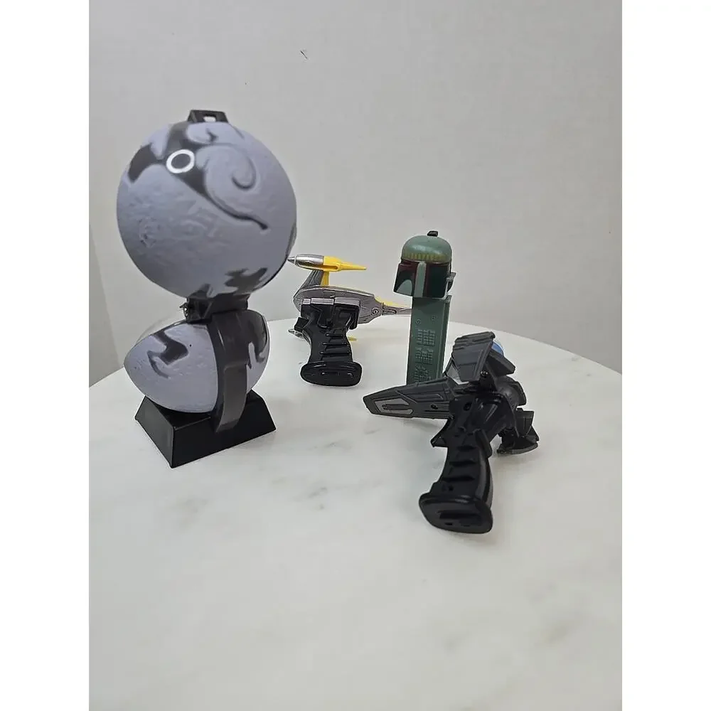 Star Wars Episode 1 The Phantom Menace Pizza Hut Toys Promo With Boba Fett Pez